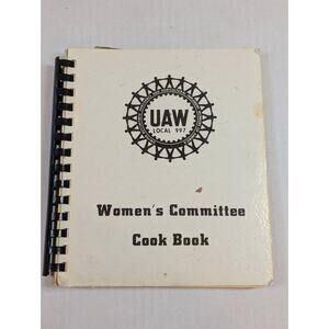 UAW 997 Newton Iowa Cookbook 1975 Maytag Plant recipes cooking Jasper County IA